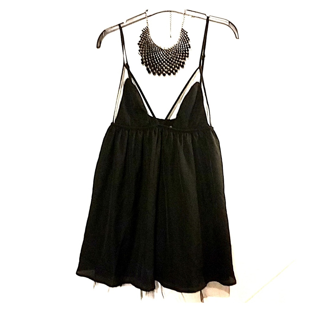 SOLD NWT Tobi Black A-line Party dress sz Small
